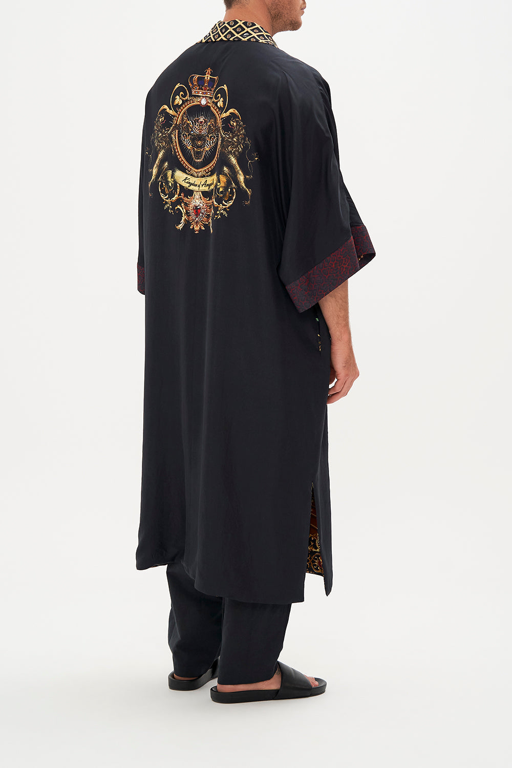LONG LINE REVERSIBLE ROBE KINGDOM OF ANGELS