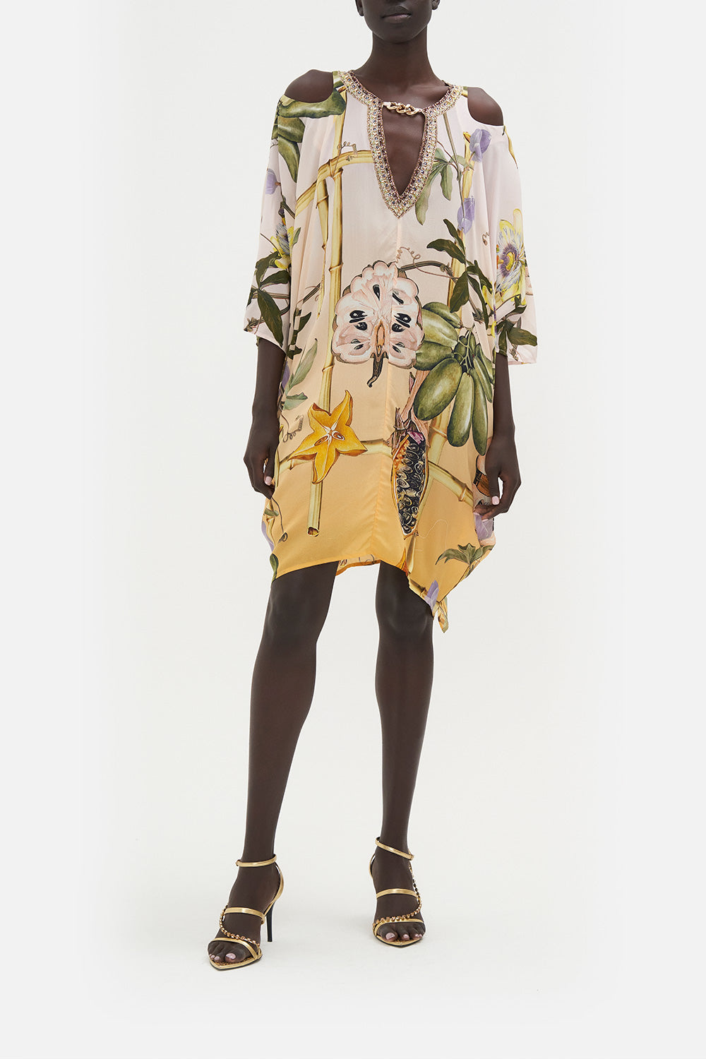 BATWING CUTOUT SHORT KAFTAN ORIGINAL SIN