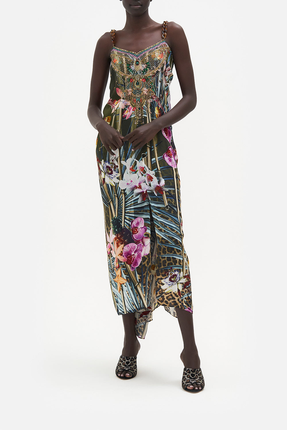 SHOESTRING STRAP KAFTAN PASSPORT TO PARADISE