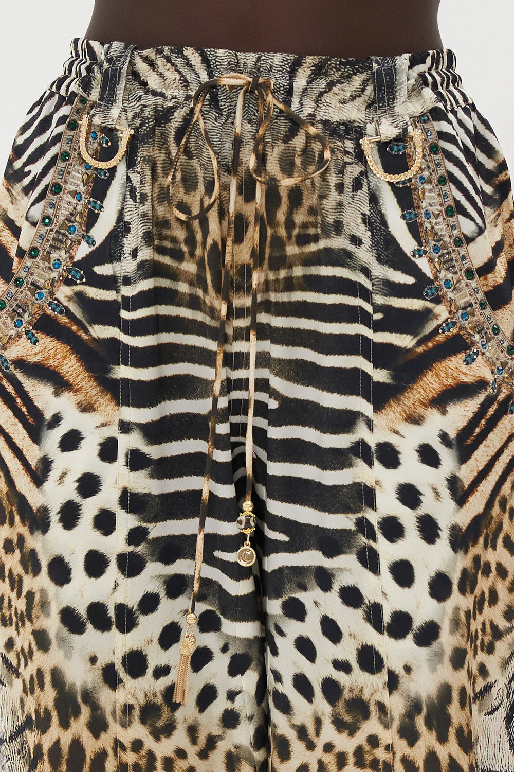 DROP CROTCH TRACK PANT FOR THE LOVE OF LEO