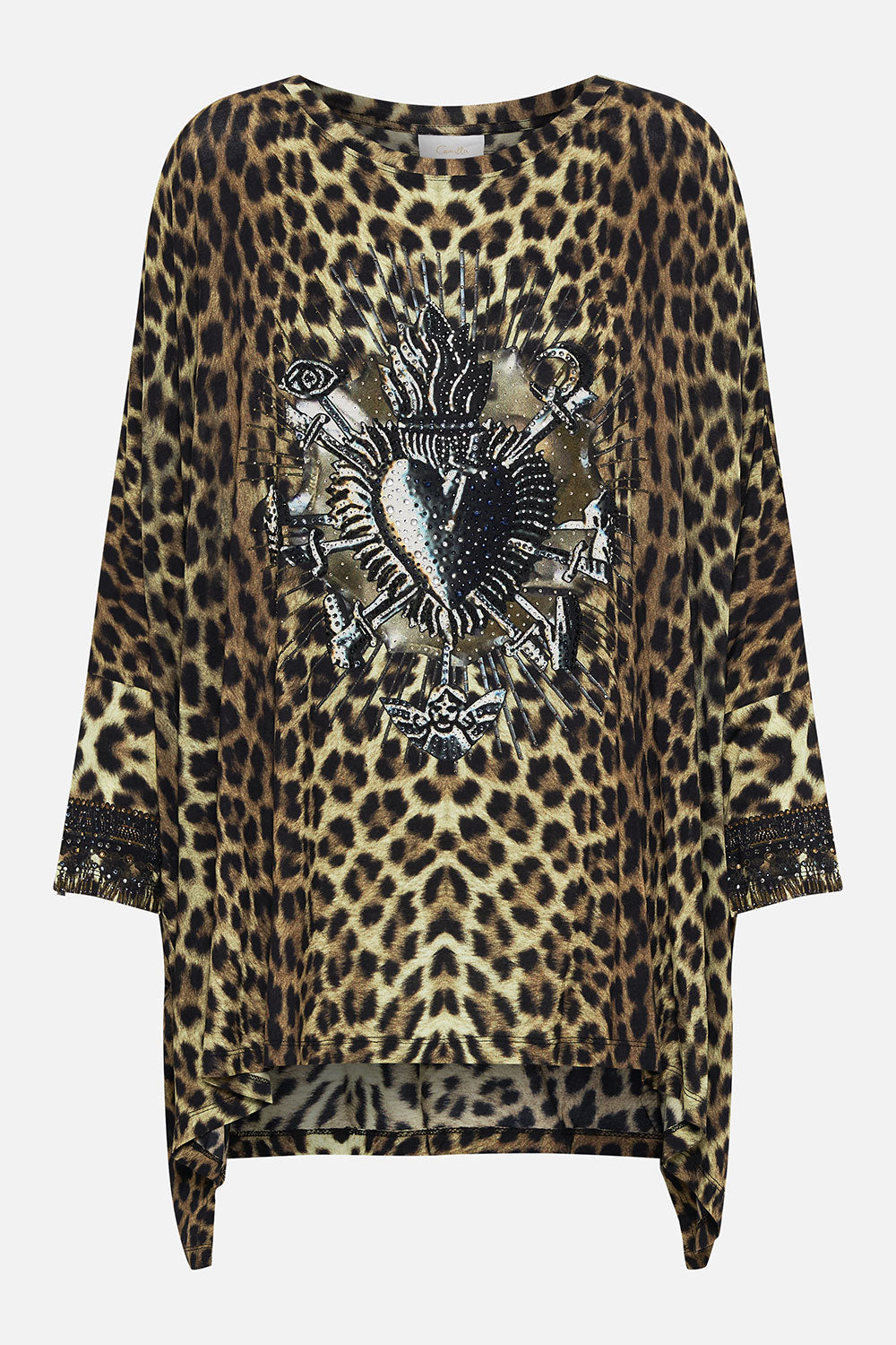 SCOOP NECK SLOUCH TEE ORDER OF DISORDER LOUNGE