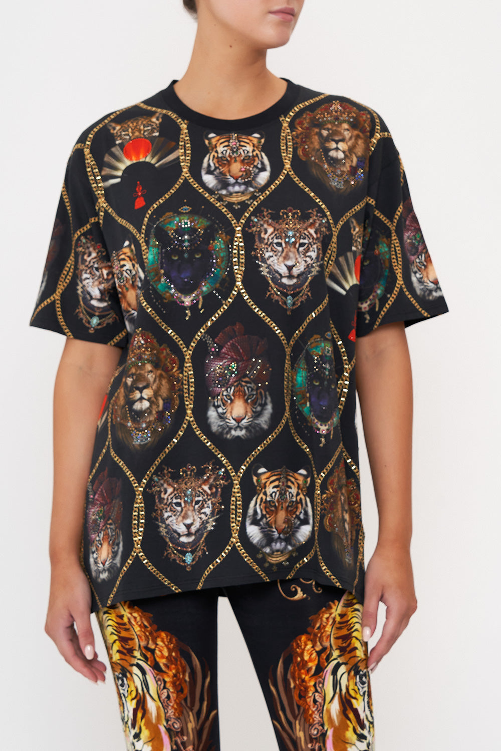 OVERSIZE BAND TEE JAGGIS JEWELS