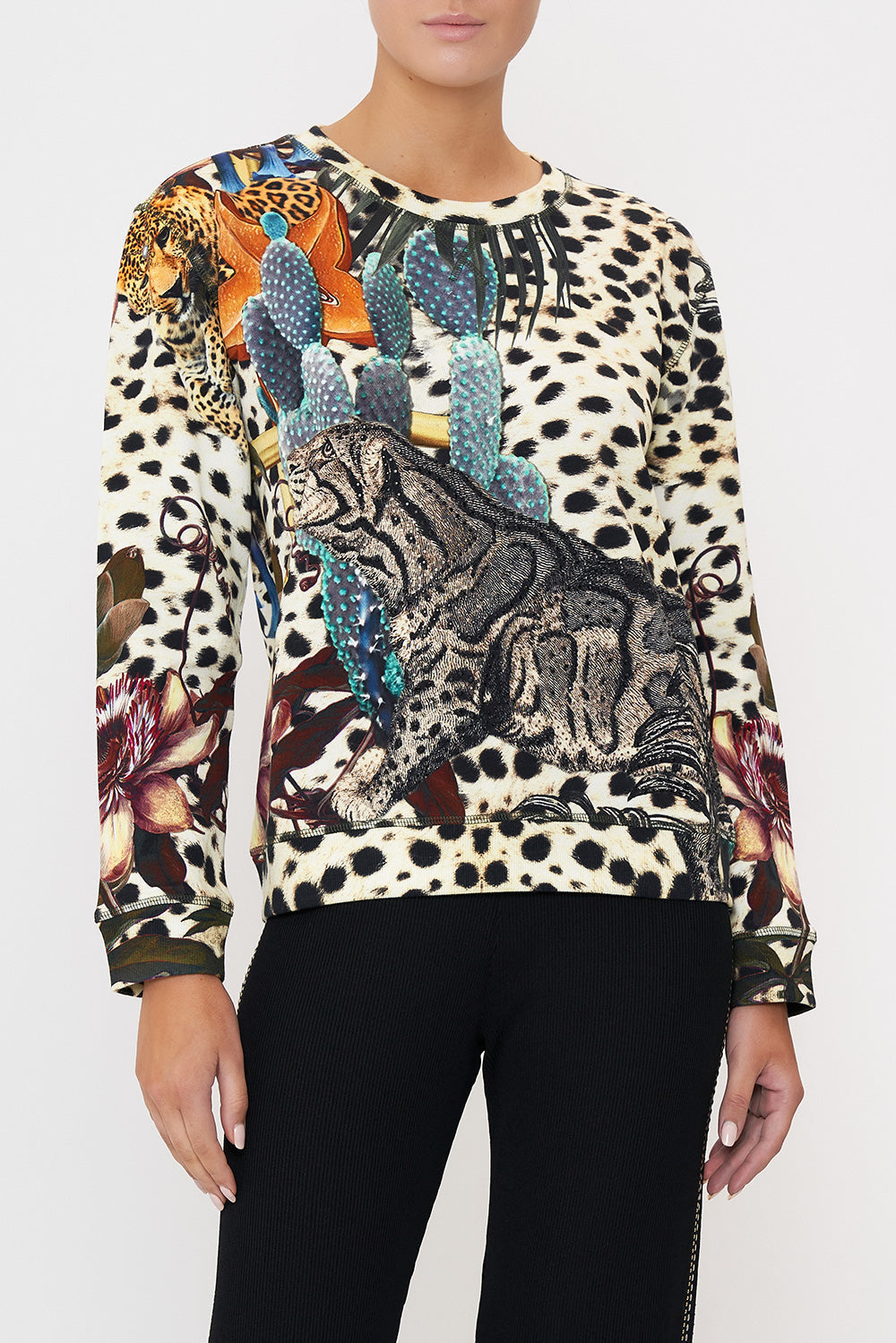 ROUND NECK SWEATER NATURAL INSTINCT