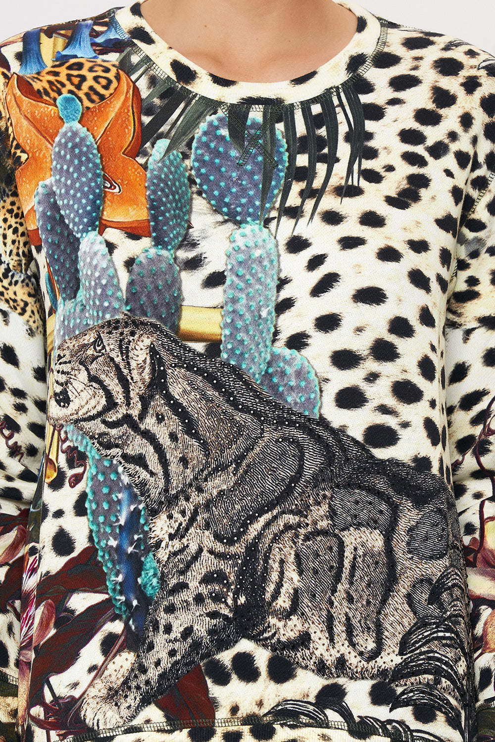 ROUND NECK SWEATER NATURAL INSTINCT