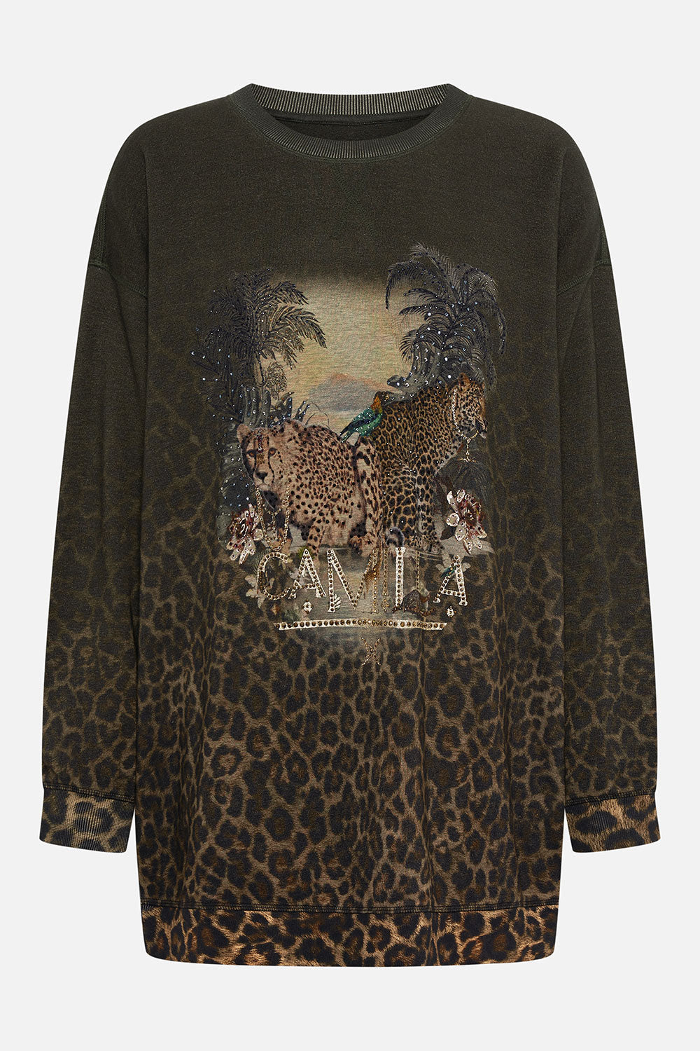 OVERSIZED SWEATER PASSPORT TO PARADISE