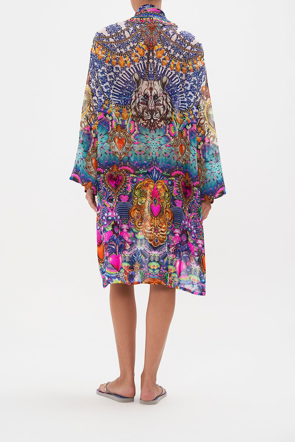 LAYERING WITH NECK BANDS LUCKY CHARMS