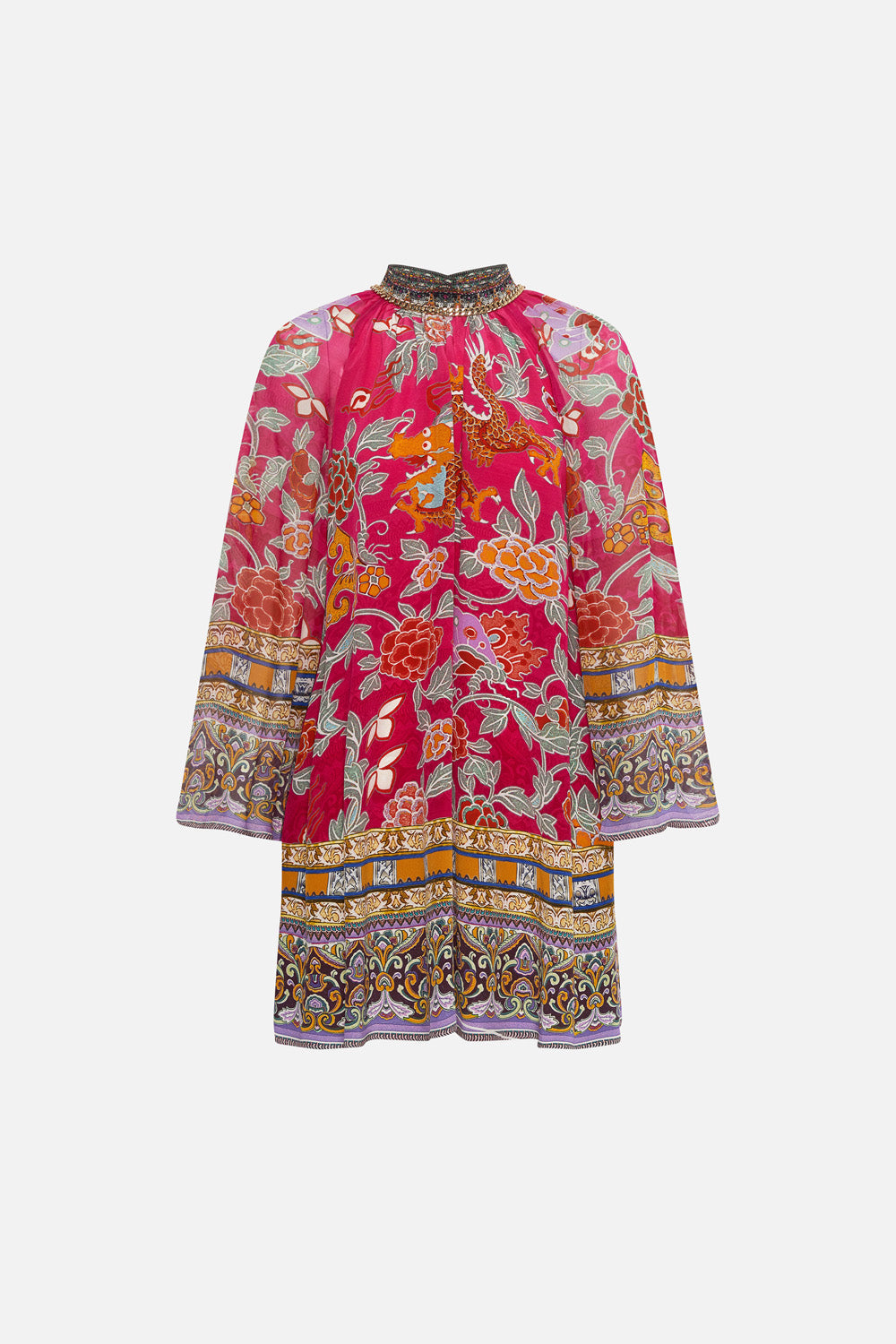 FLARED MINI DRESS TASTE OF TWILIGHT