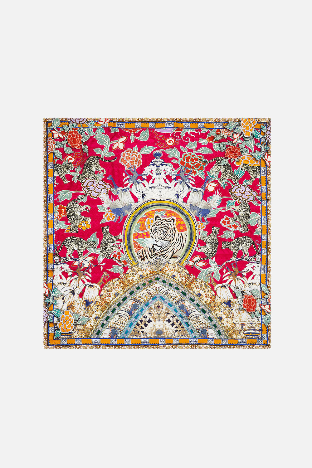 LARGE SQUARE SCARF TASTE OF TWILIGHT