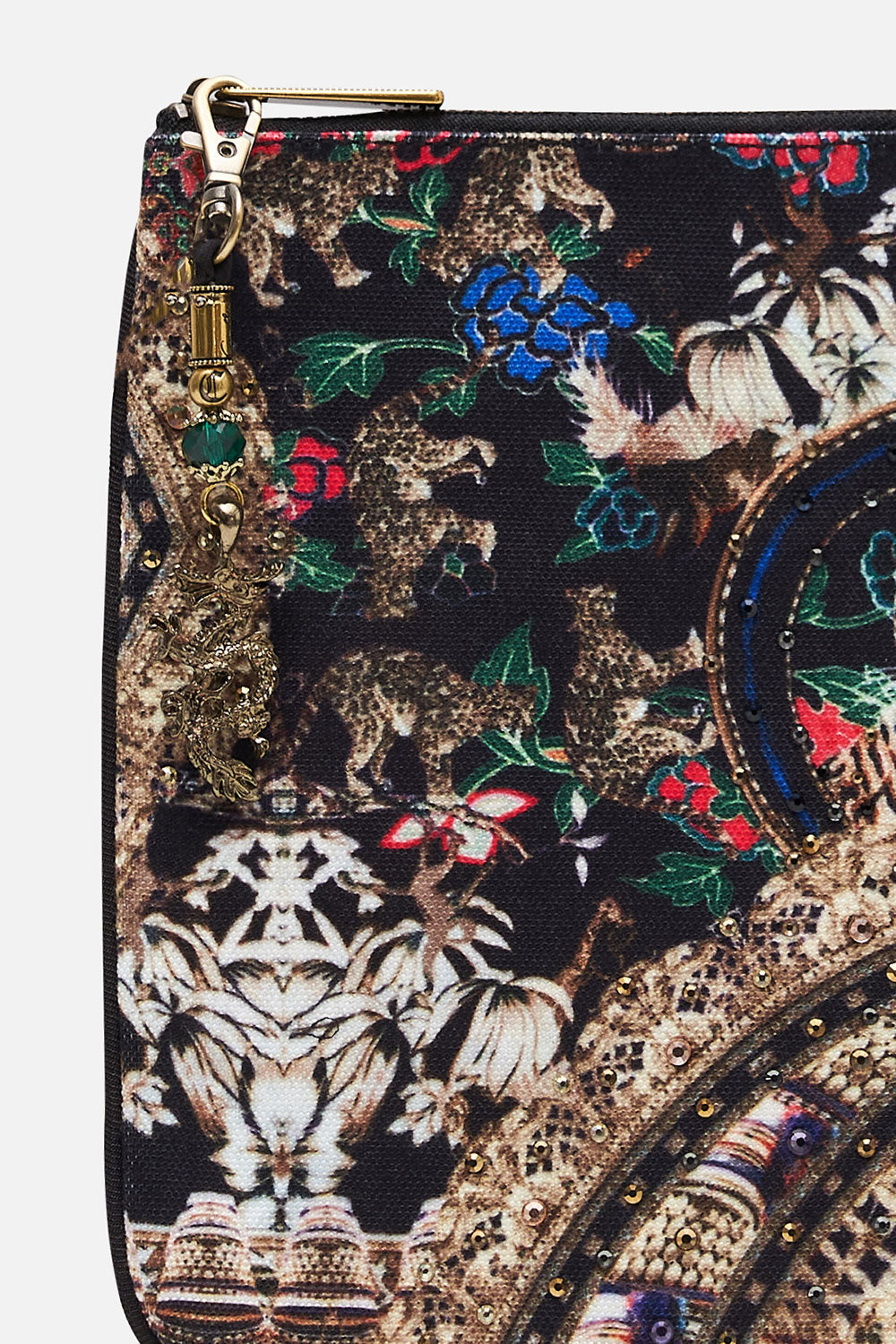 SMALL CANVAS CLUTCH HOLLYWOOD HEIST