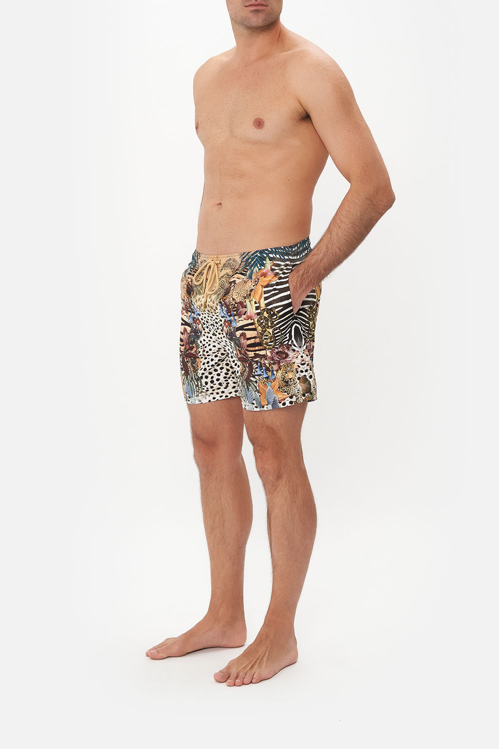 ELASTIC WAIST BOARDSHORT NATURAL INSTINCT