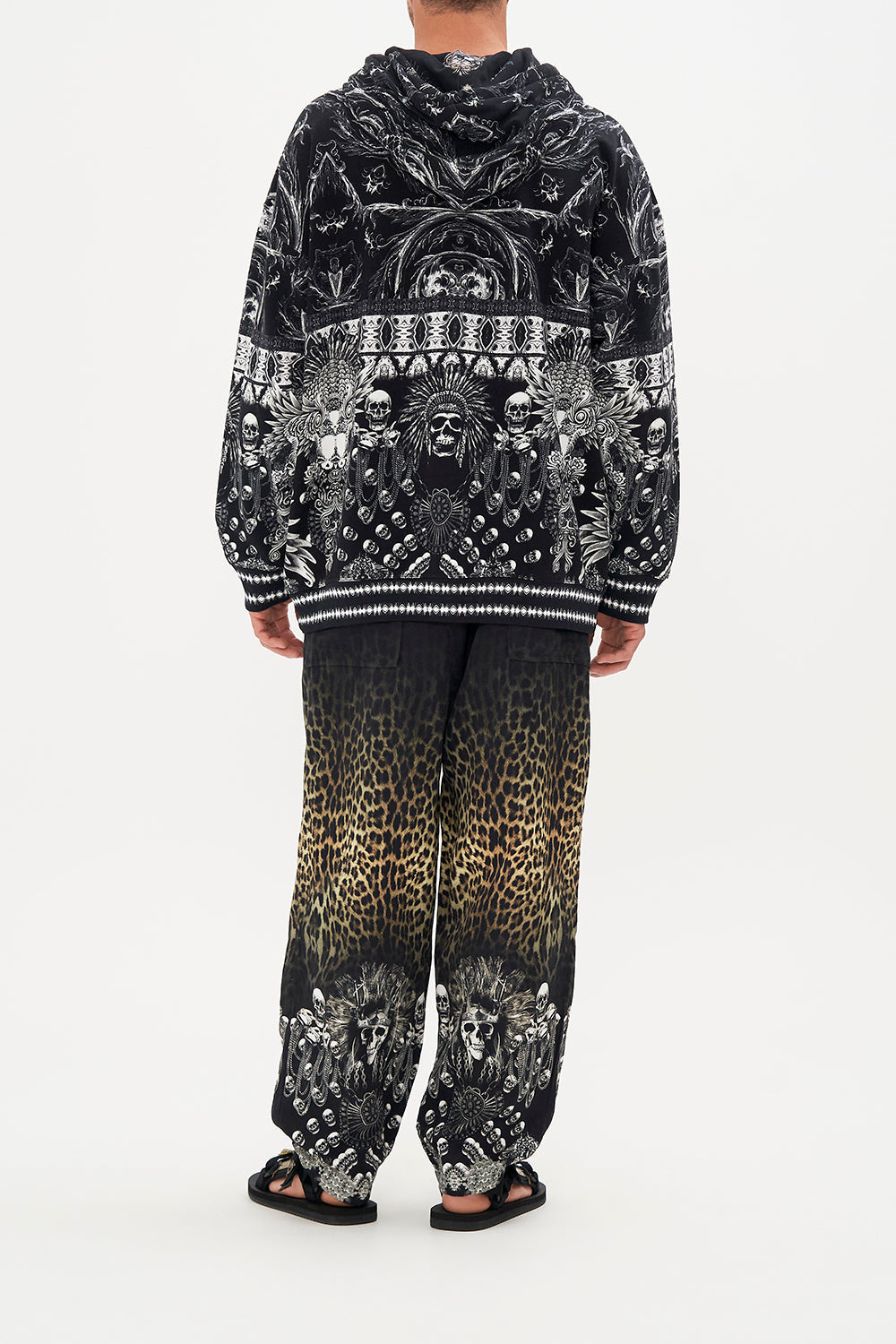 OVERSIZED RELAXED FIT HOODIE ORDER OF DISORDER