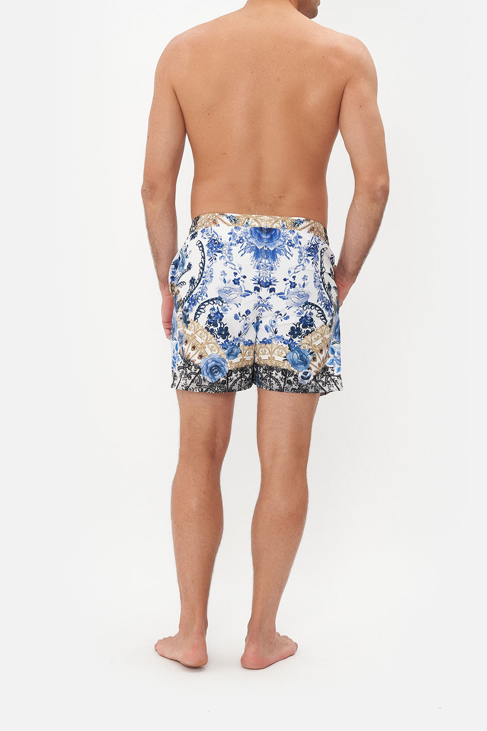 ELASTIC WAIST BOARDSHORT REIGN OF ROSES