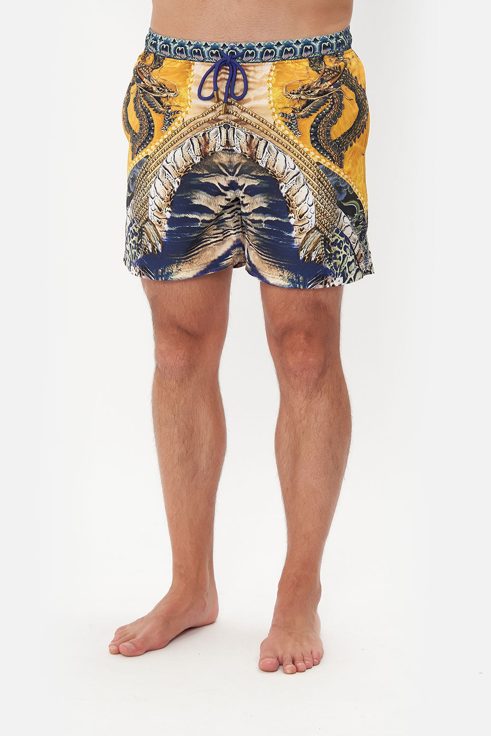 ELASTIC WAIST BOARDSHORT DANCE OF THE DRAGON