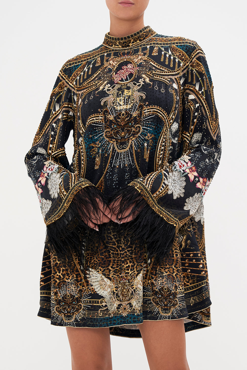 LONG SLEEVE SWING DRESS ROCKSTAR ROYALTY