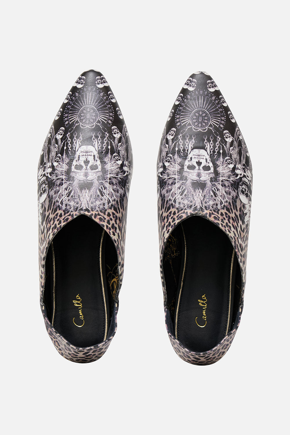 VENETIAN SLIPPER WITH COLLAPSABLE HEEL ORDER OF DISORDER