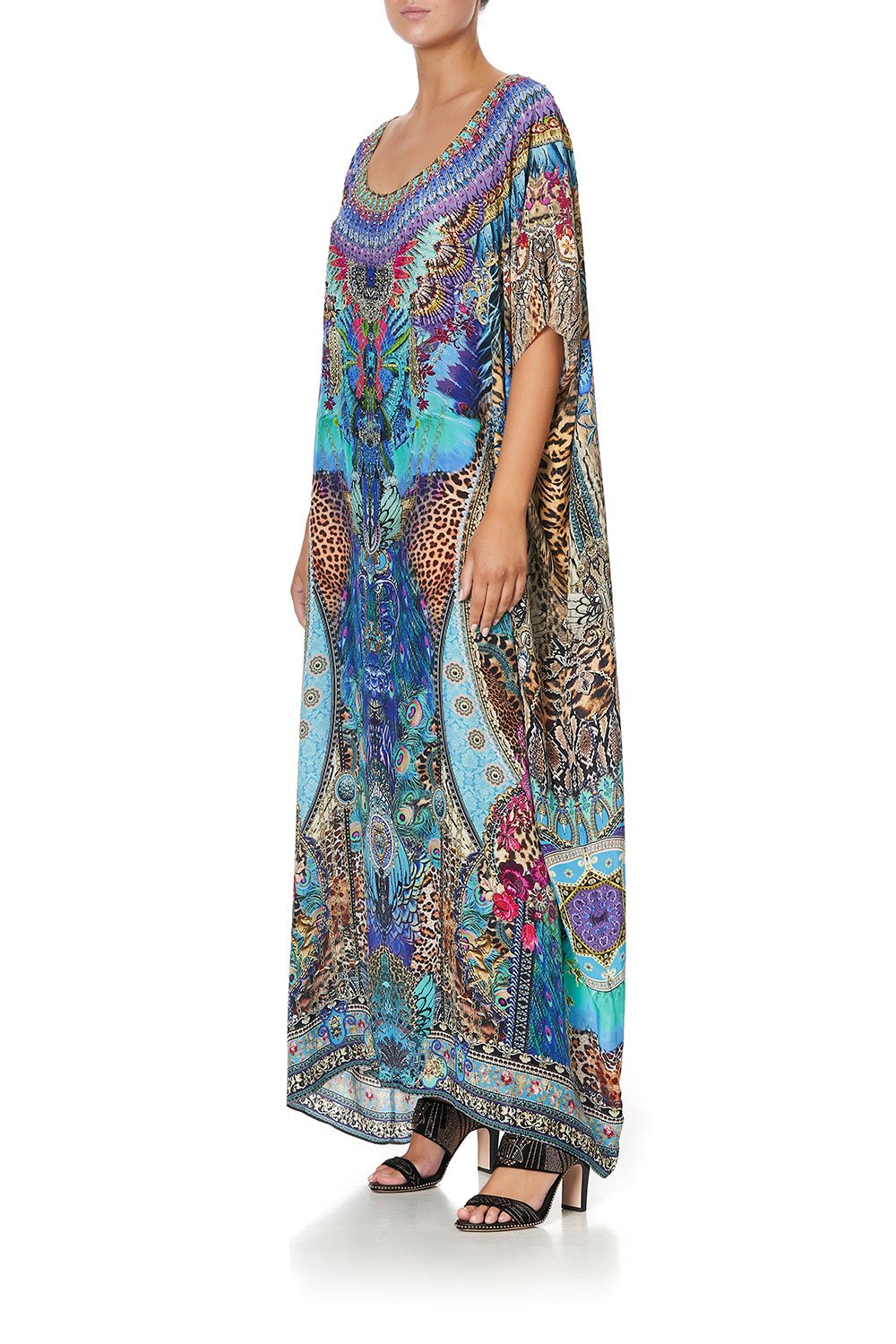 ROUND NECK KAFTAN BASILICA BEEUTY