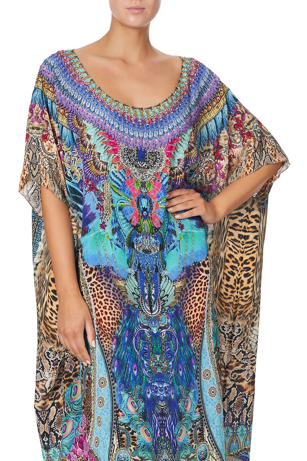 ROUND NECK KAFTAN BASILICA BEEUTY