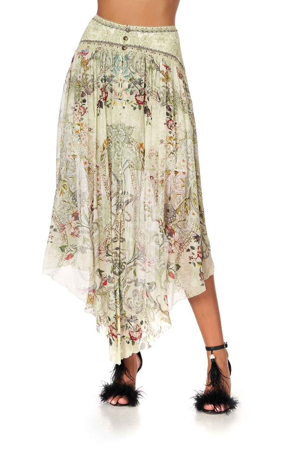 SHAPED WAIST SKIRT BRICK LANE BEEUTY