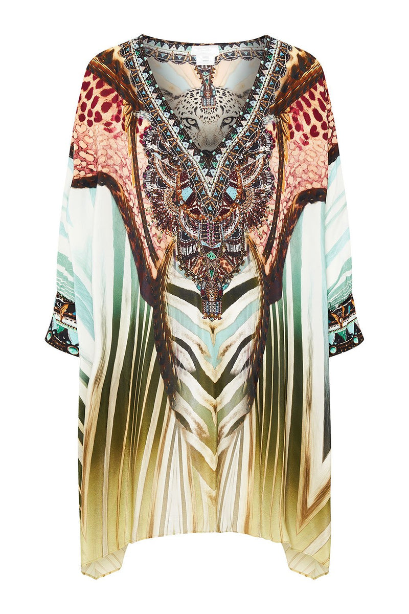 ROUND NECK KAFTAN UP ON CLOUD NINE