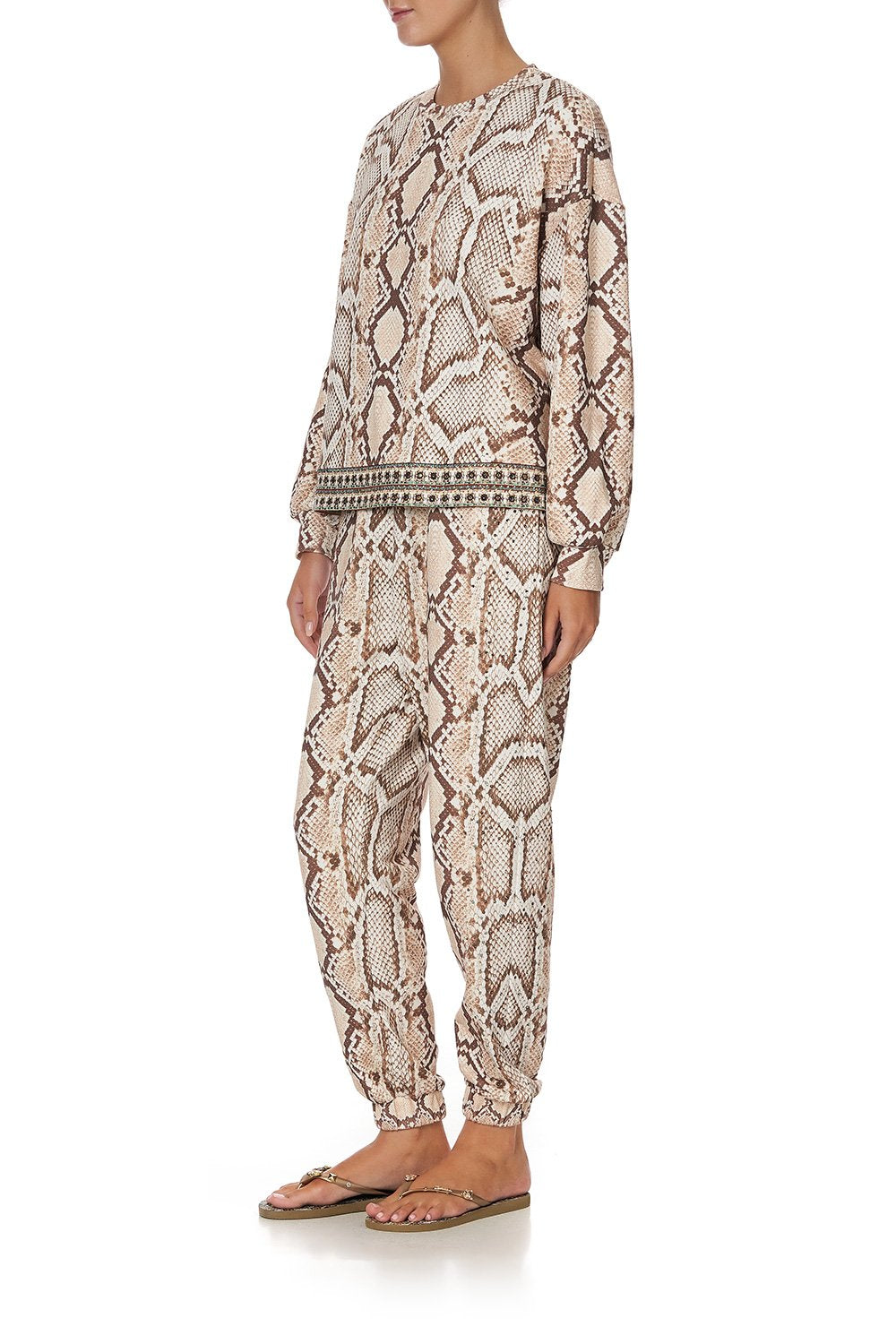 JERSEY TRACK PANT GAZE OF MEDUSA