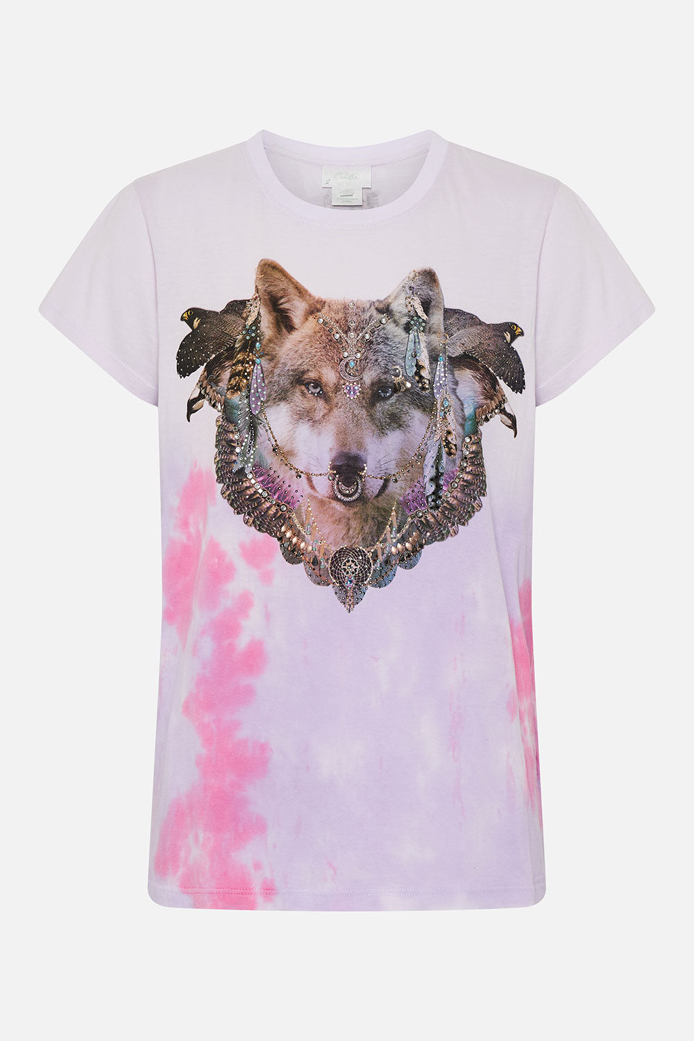 SLIM FIT ROUND NECK T-SHIRT CALL OF THE FALCON