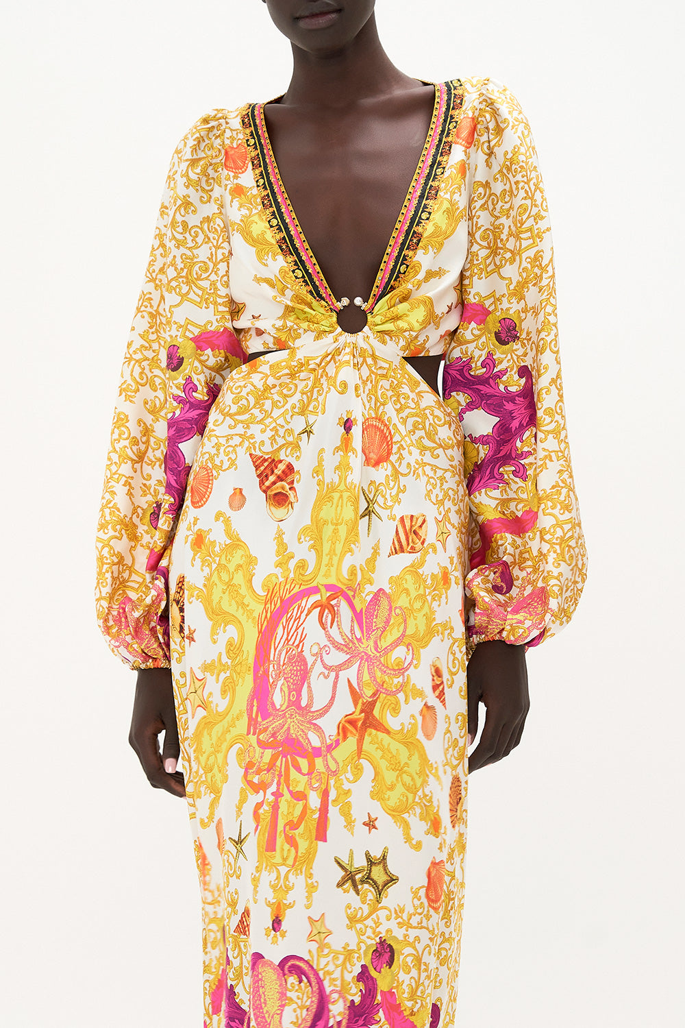 U-RING CUT OUT DRESS SQUID SQUAD