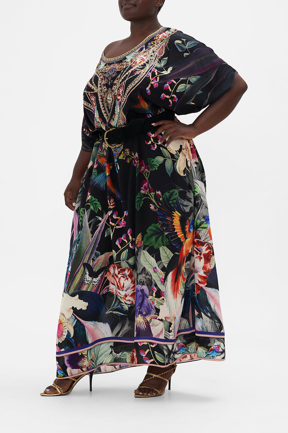 ROUND NECK KAFTAN PARADISO PLACE