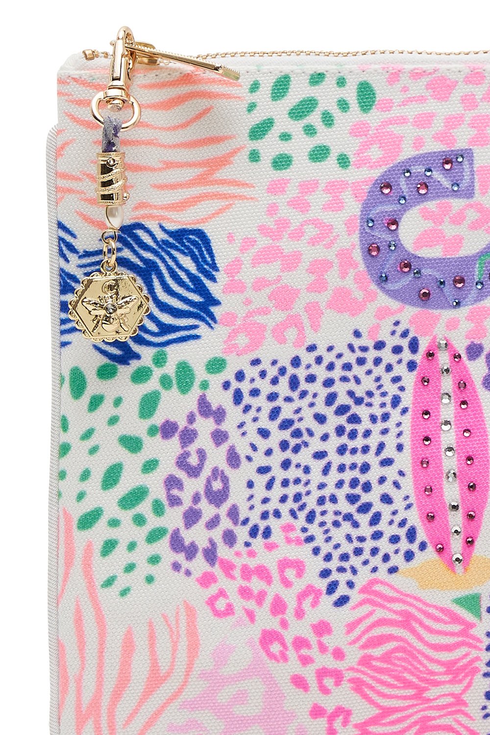 SMALL CANVAS CLUTCH BONZA BABE