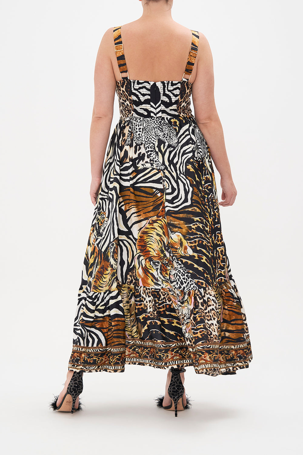 DRESS WITH FITTED BODICE WHATS NEW PUSSYCAT