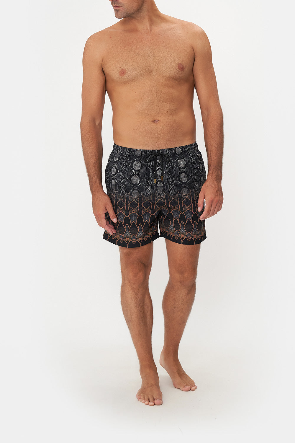 ELASTIC WAIST BOARDSHORT WILD HORSES