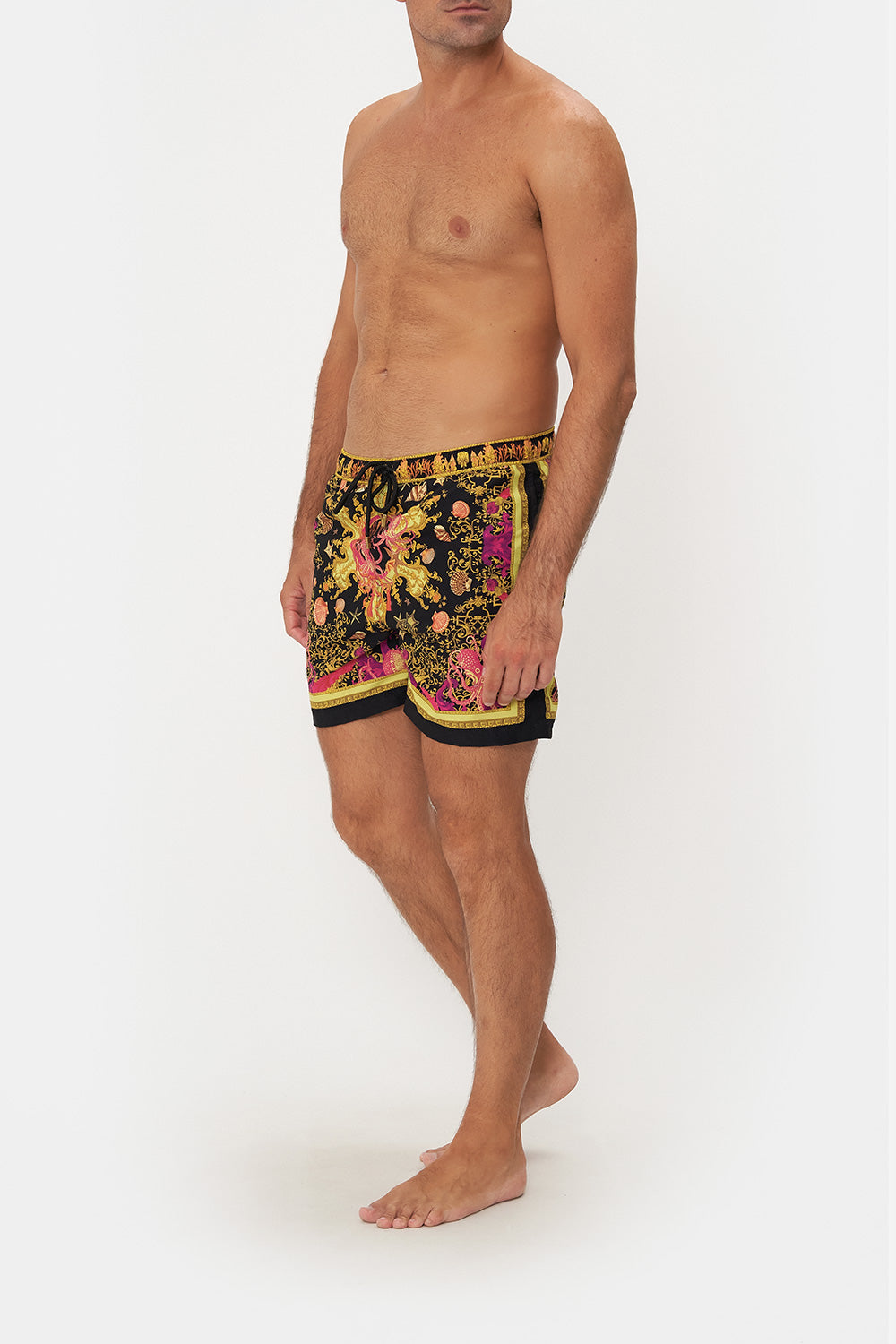 ELASTIC WAIST BOARDSHORT OCTOPIA