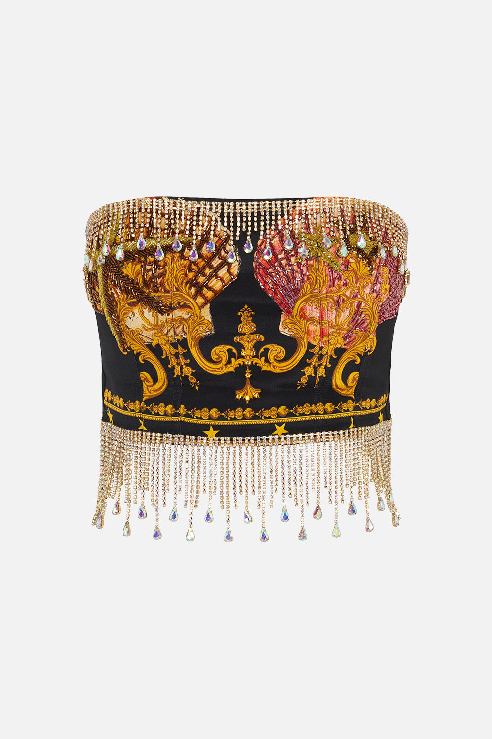 CROPPED CORSET OCTOPIA