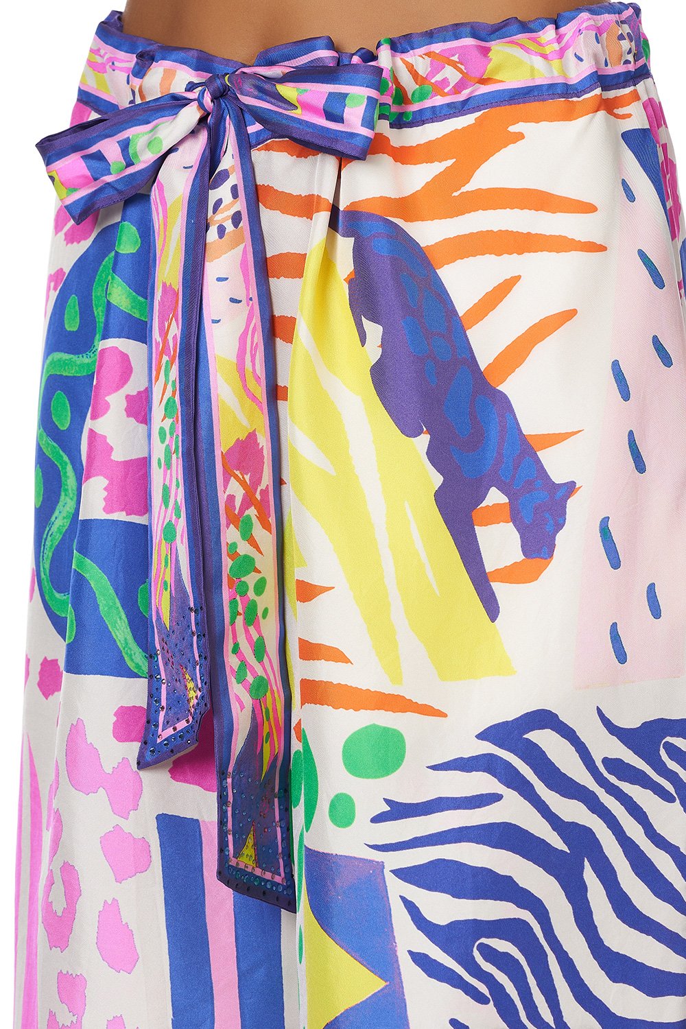 LOUNGE TROUSER WITH WAIST TIE BONZA BABE