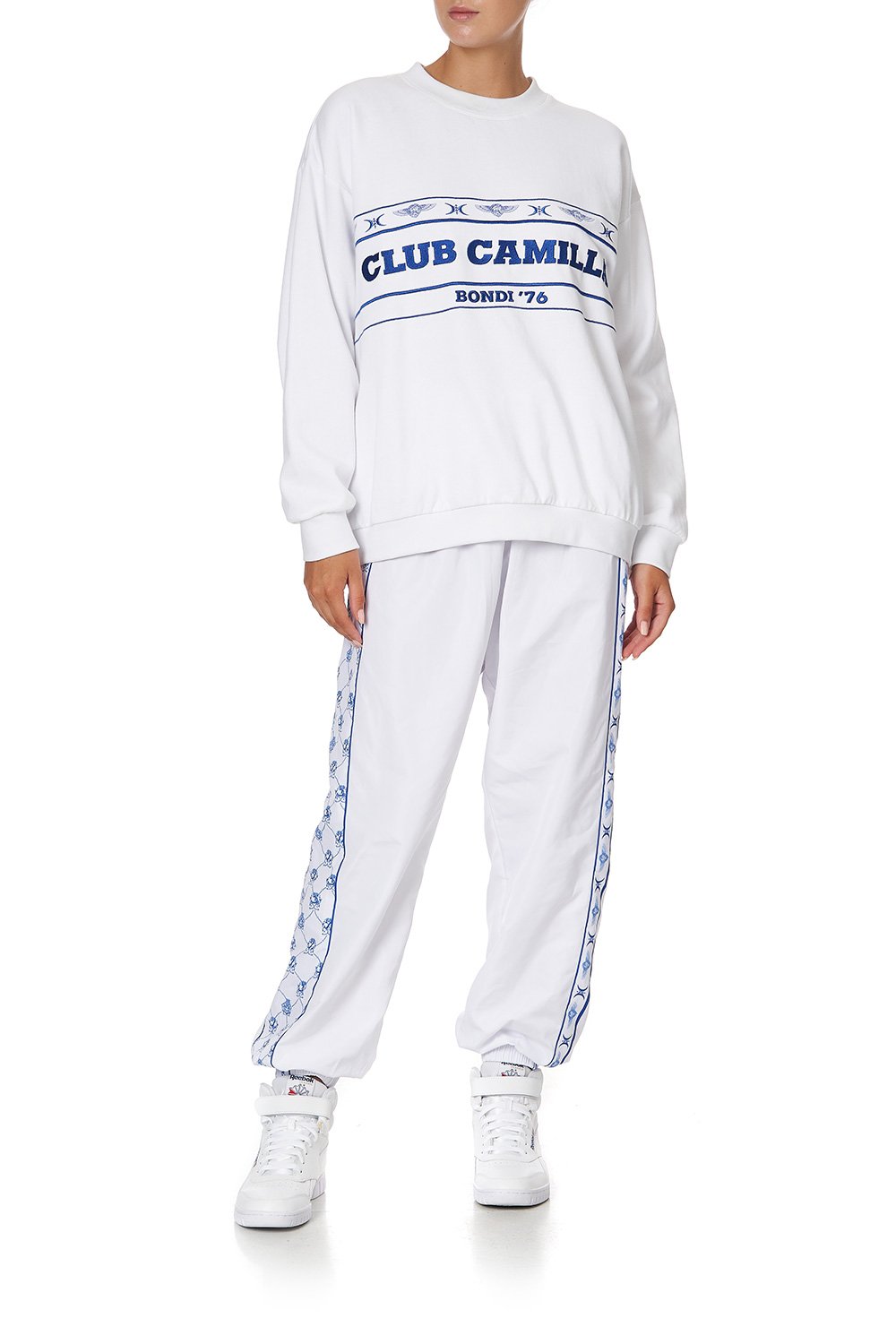 OVERSIZED SWEAT WITH CONTRAST STRIPE NIERIKA