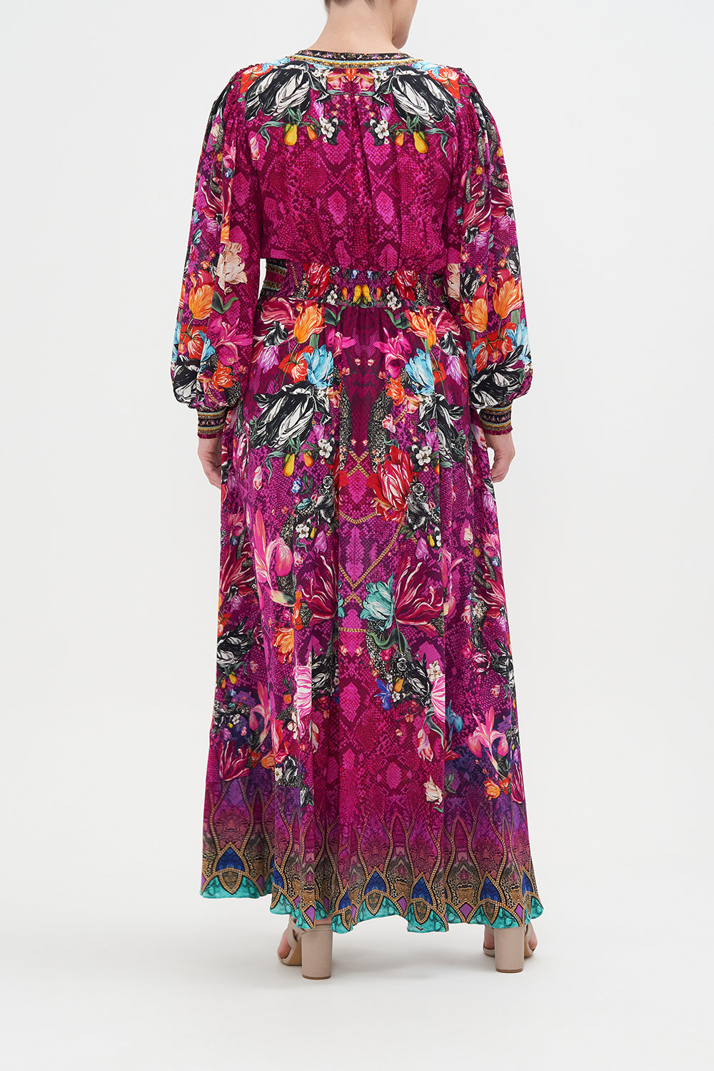 BUTTON DRESS WITH SHAPED WAISTBAND VISION OF VENOM