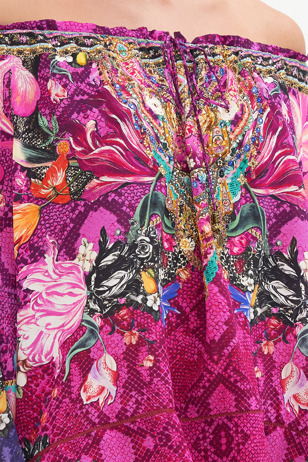 OFF THE SHOULDER BLOUSE VISION OF VENOM