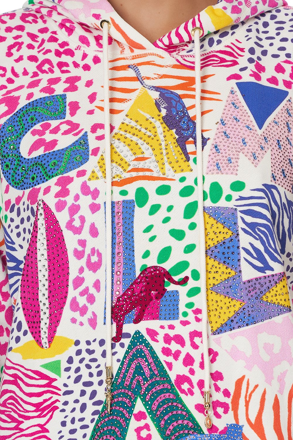 HOODY WITH POCKETS BONZA BABE