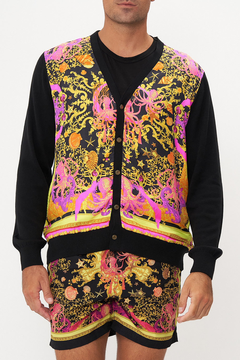 OVERSIZED KNITTED CARDIGAN OCTOPIA