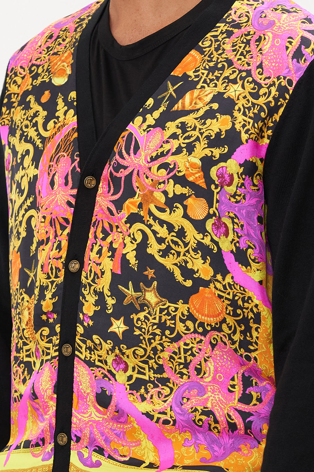 OVERSIZED KNITTED CARDIGAN OCTOPIA