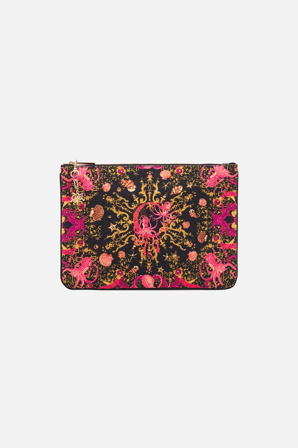 SMALL CANVAS CLUTCH OCTOPIA