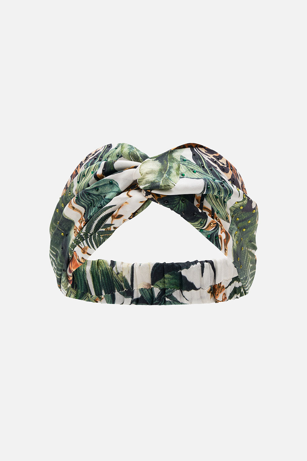 WOVEN TWIST HEADBAND TIGER TRAP