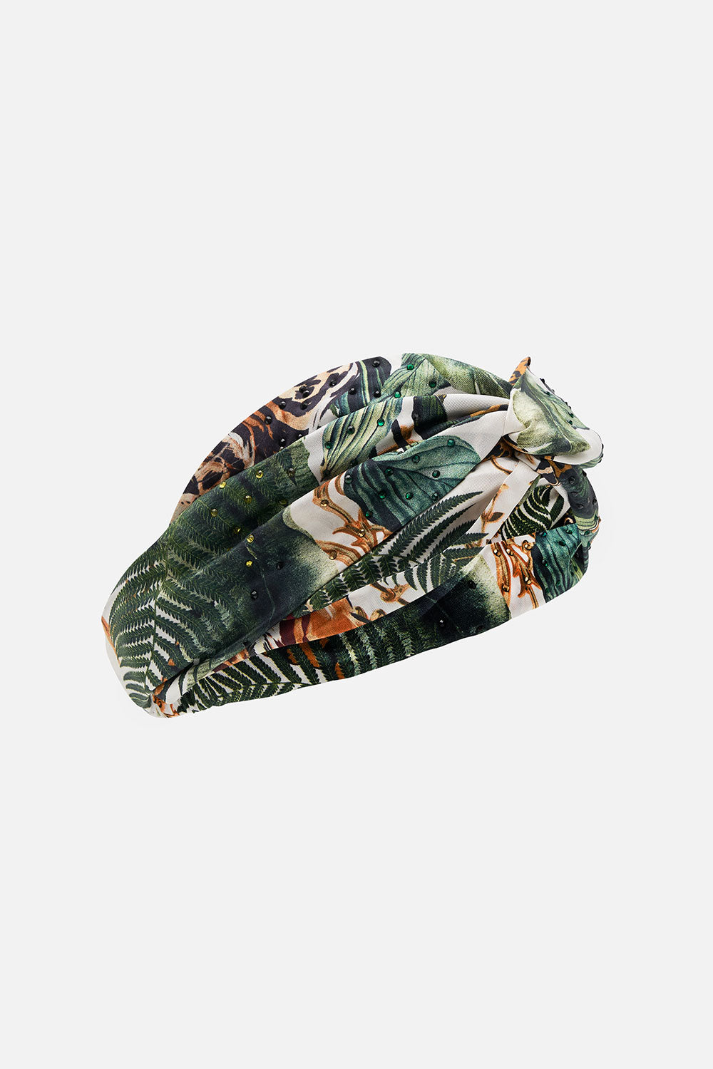 WOVEN TWIST HEADBAND TIGER TRAP