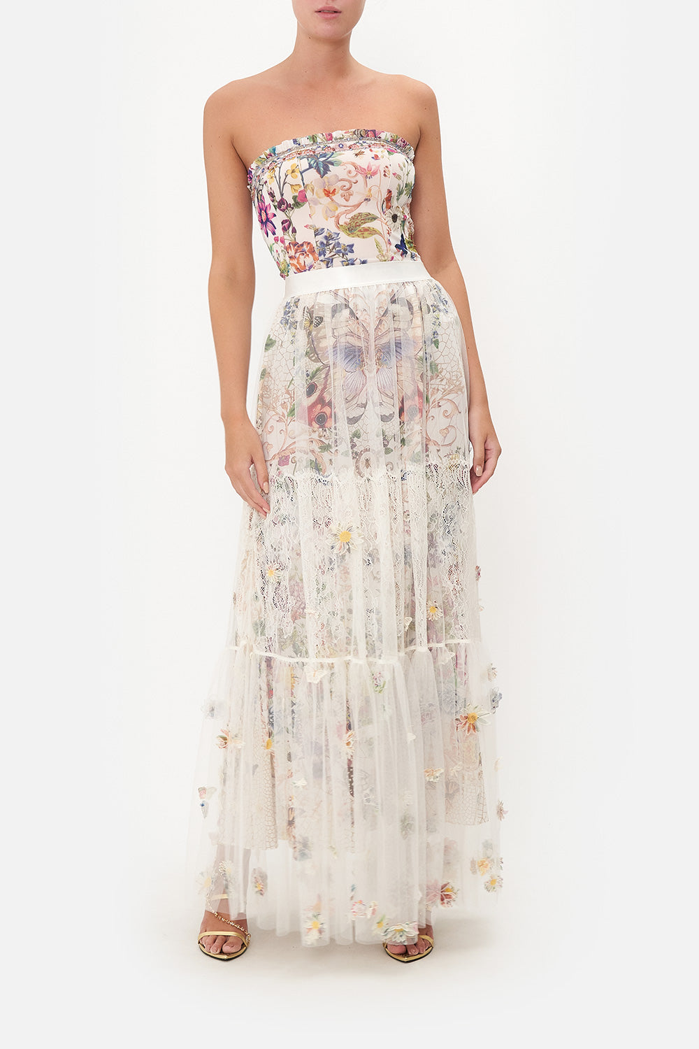 BANDEEU BODYSUIT WITH FRILL QUEENS BEE HIVE