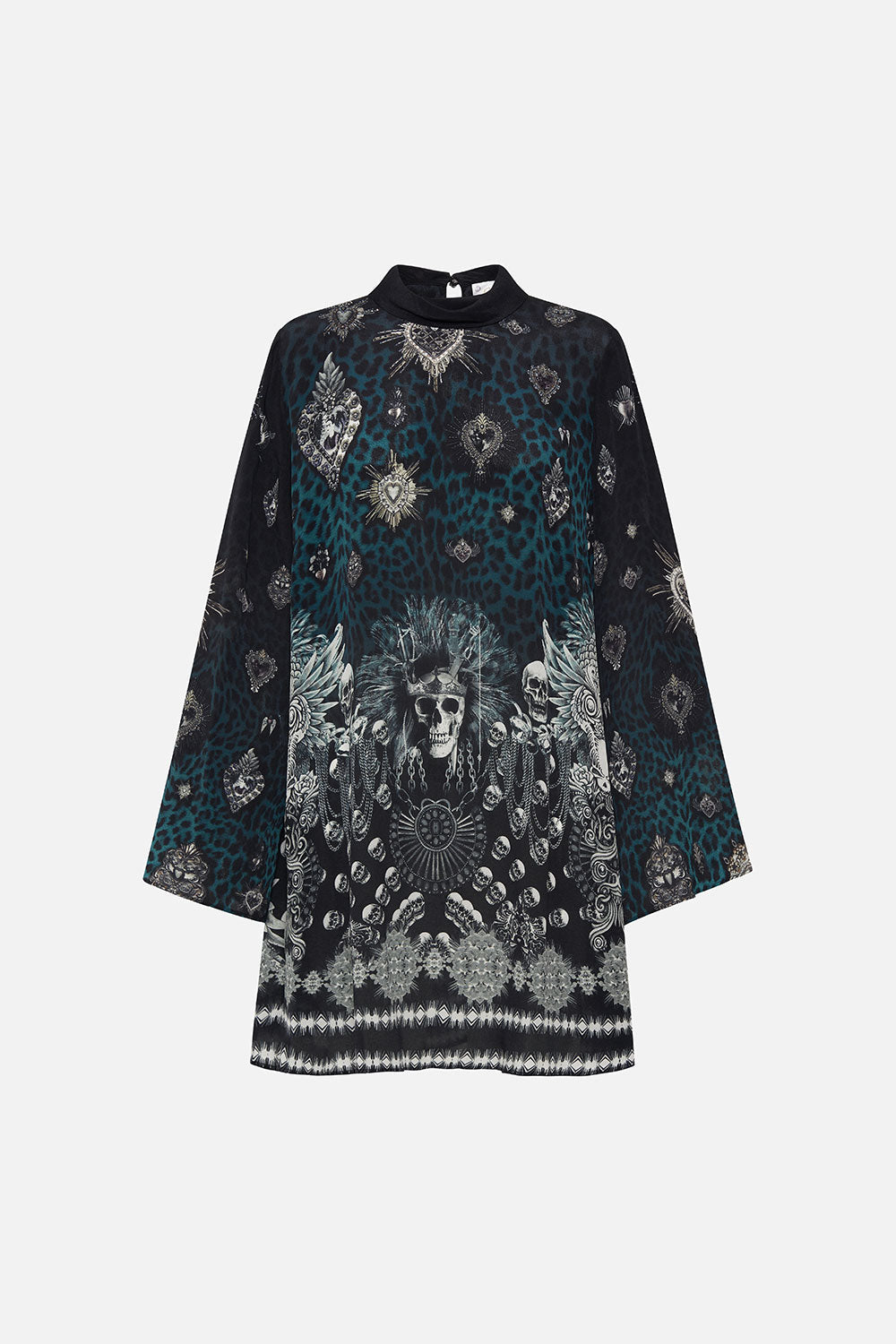 LONG SLEEVE SWING DRESS ANIMAL ANARCHY
