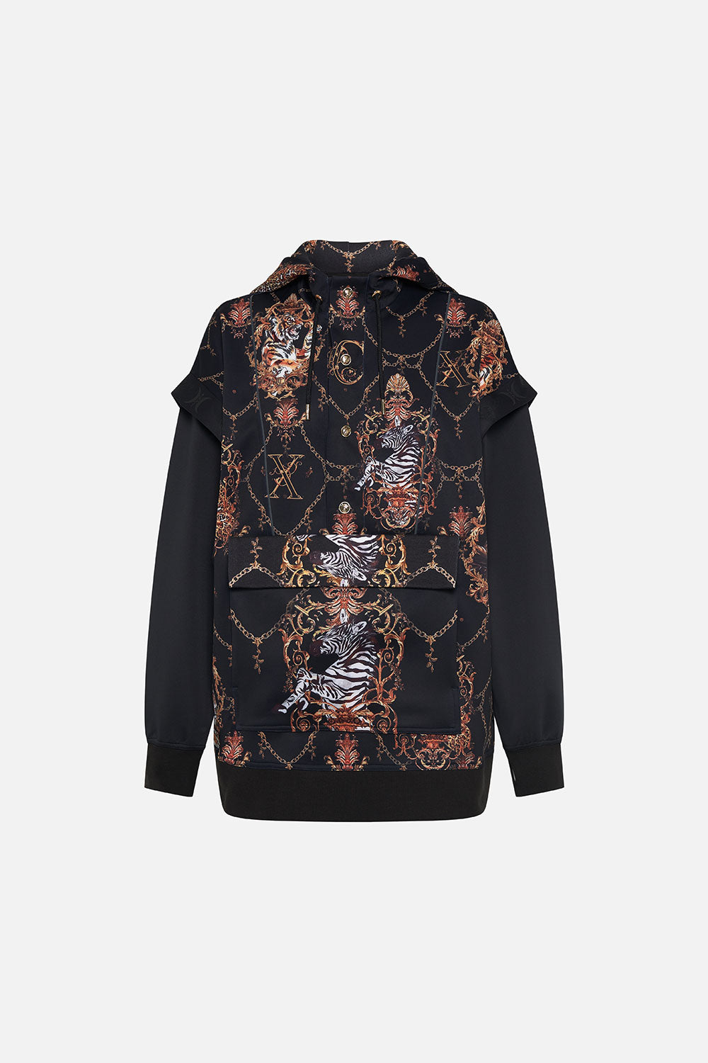 HOODIE WITH FRONT OPENING KNIGHTS OF JAGGIS TABLE