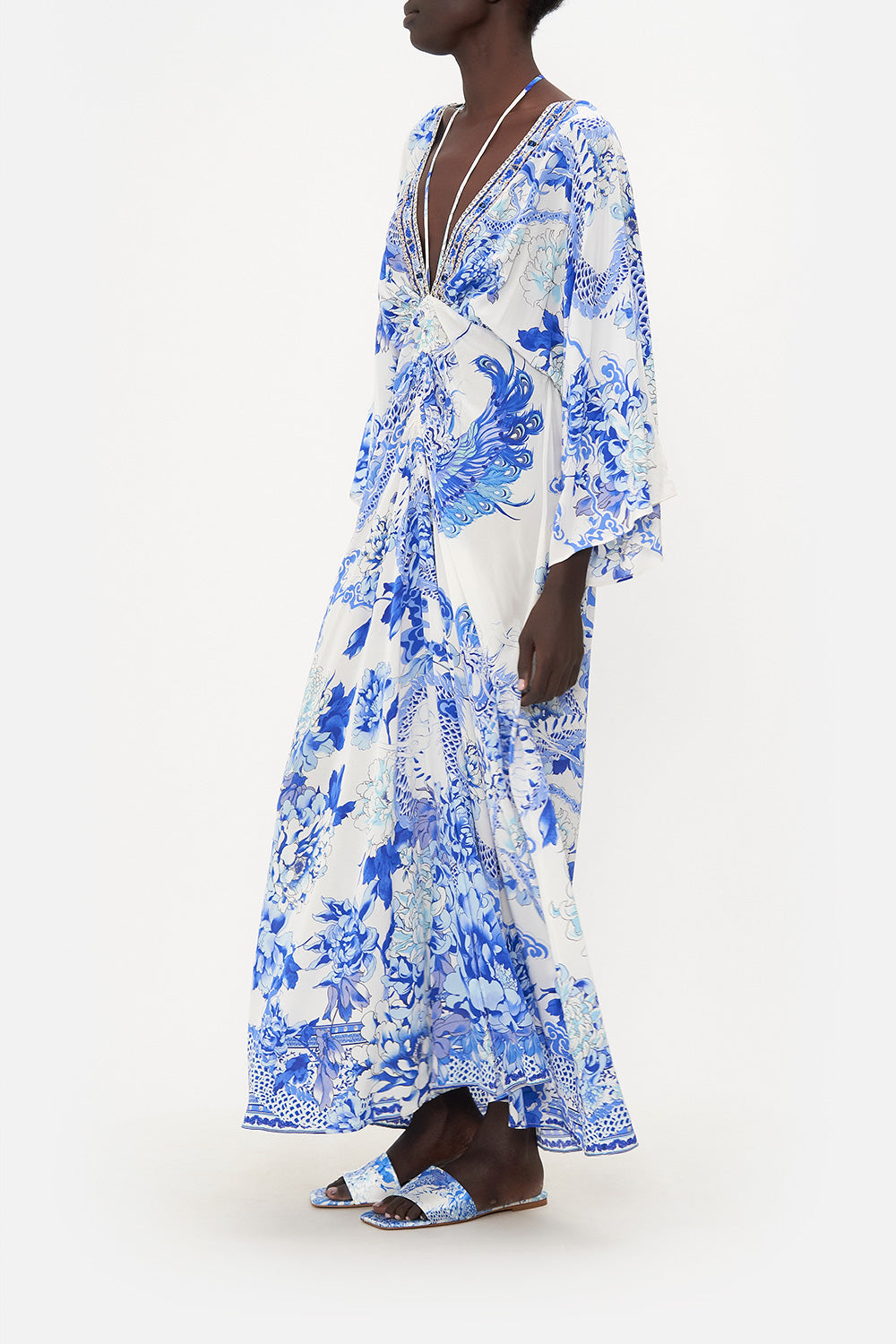 DRAWCORD DETAIL DRESS HEART OF A DRAGON