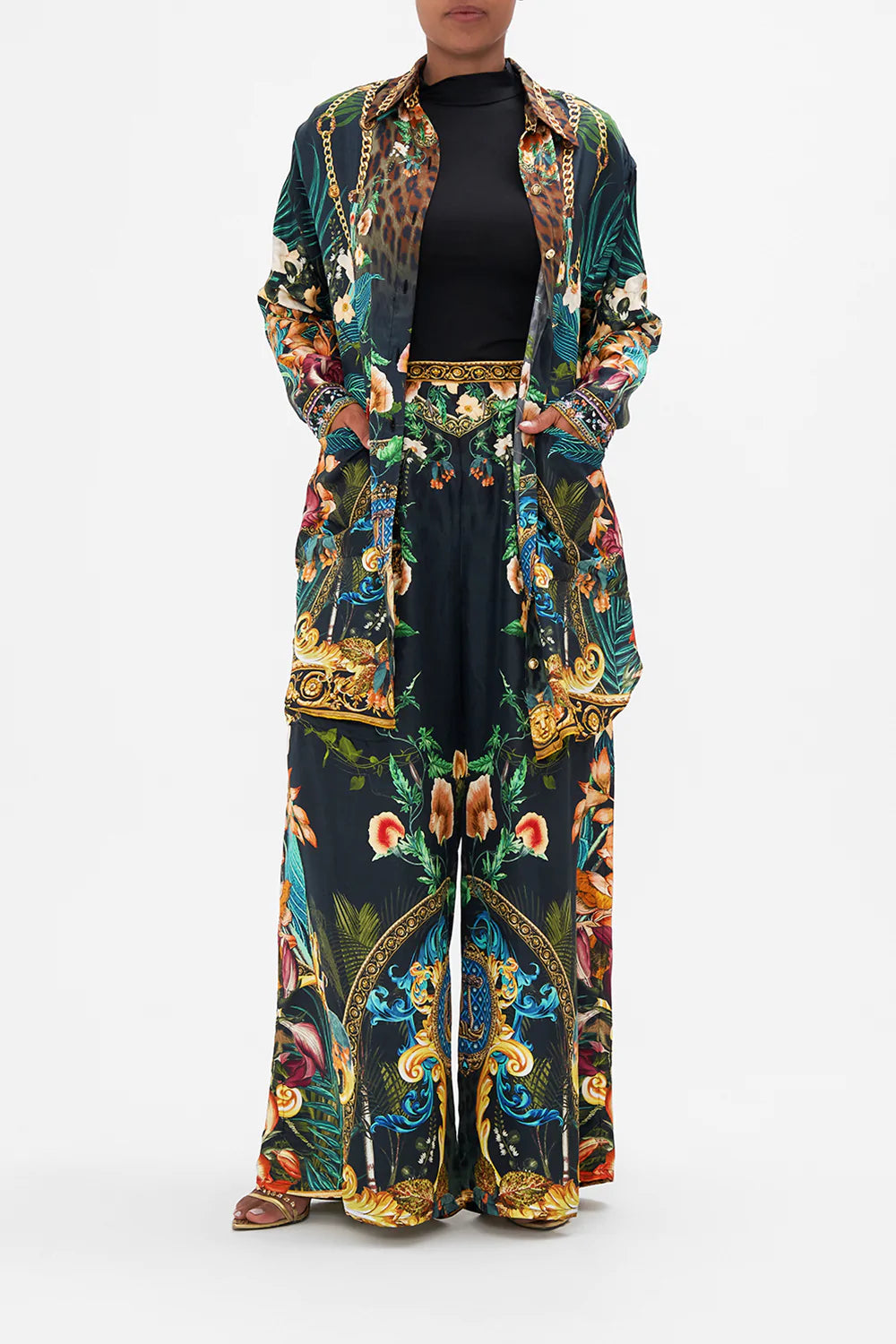 SHIRT TUNIC WITH POCKETS FEARLESS FELIS