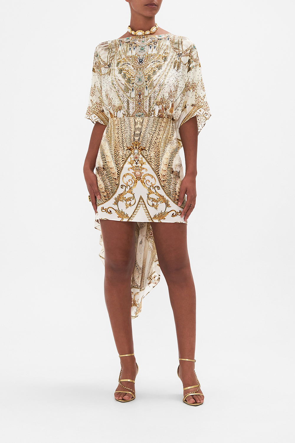 ROUND NECK KAFTAN SOAR LIKE AN EAGLE