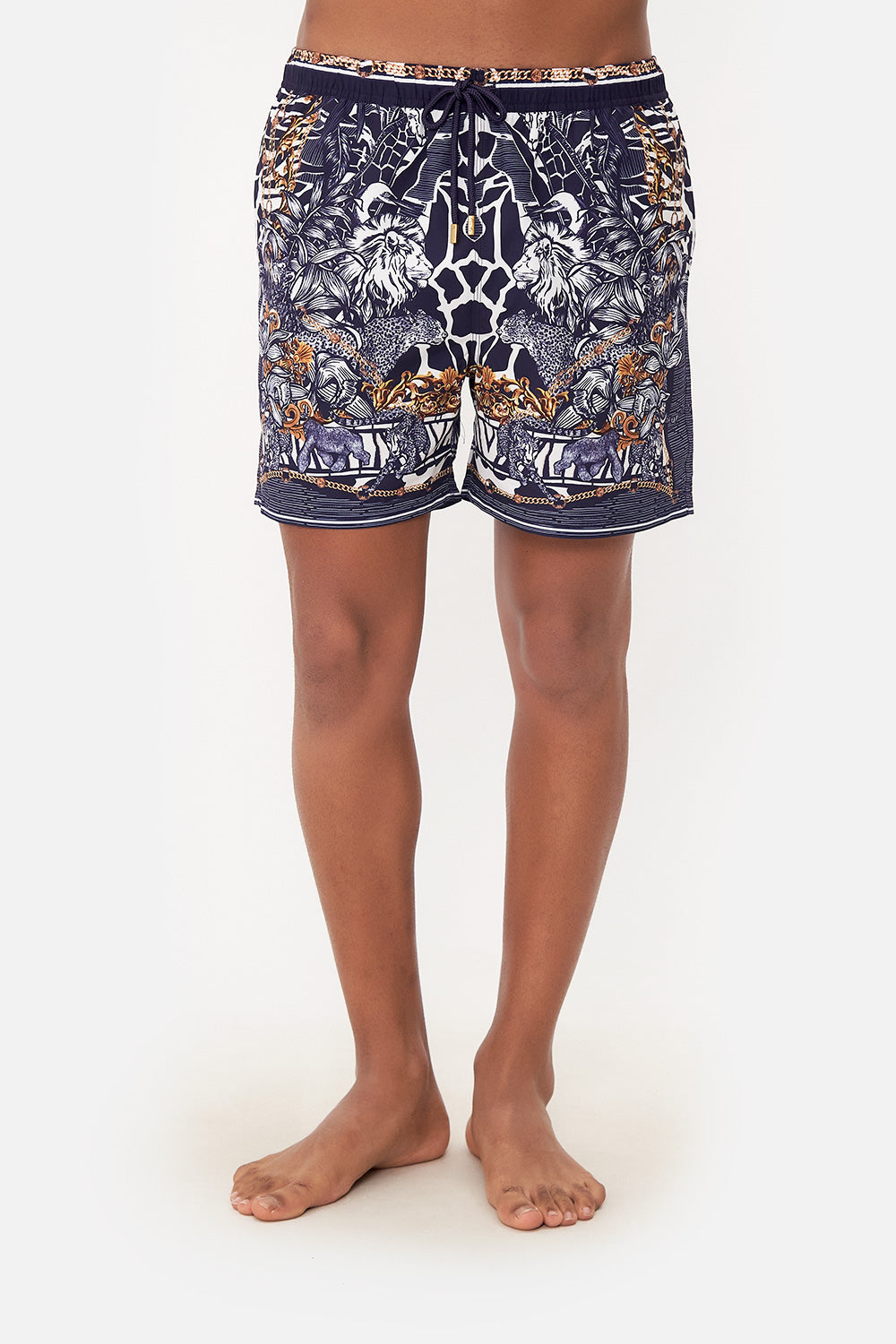 ELASTIC WAIST BOARDSHORT WHERES YOUR HEAD AT