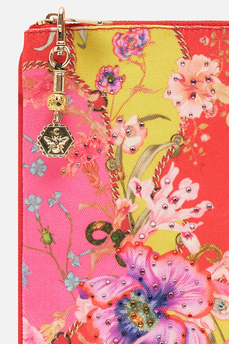 SMALL CANVAS CLUTCH MELLOW MUSE